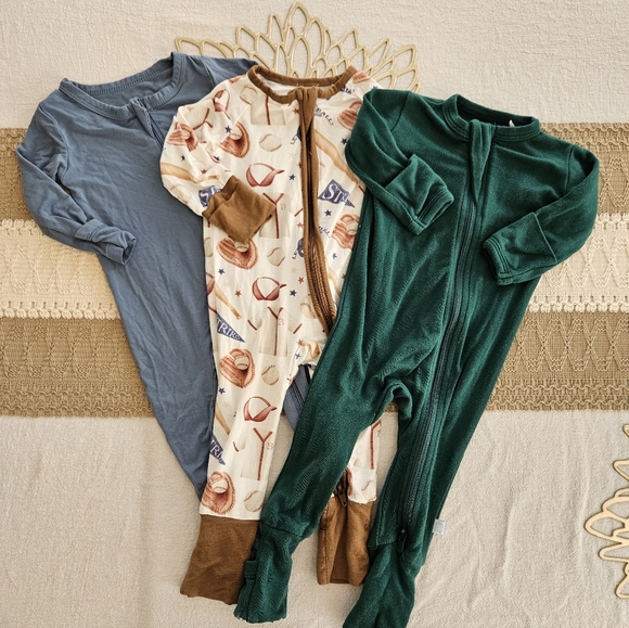 Bundle Of 3 Sleepers. Sz 0-3M - Picture 2 of 8